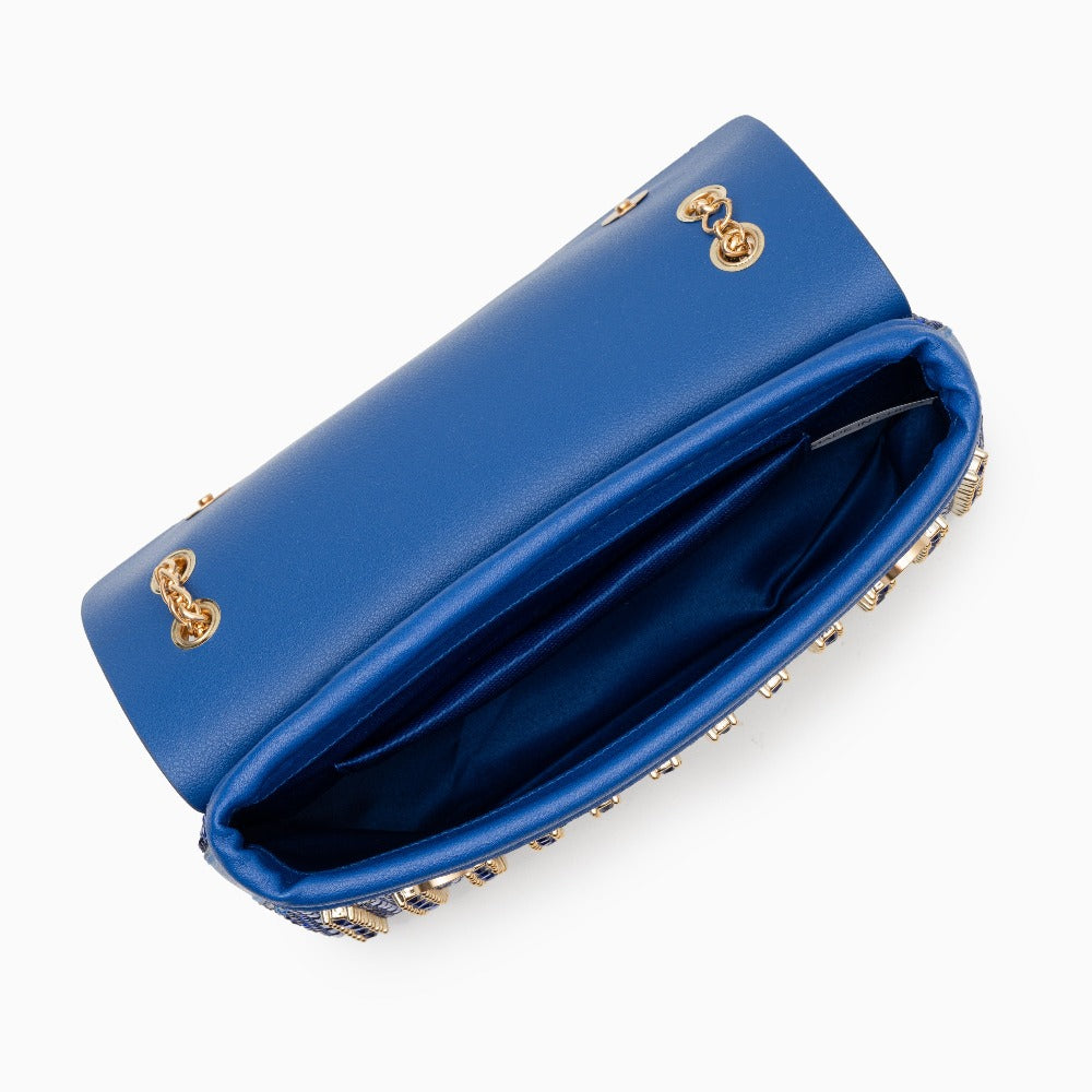 Turquoise Radiance Crossbody Bag – FIORENE