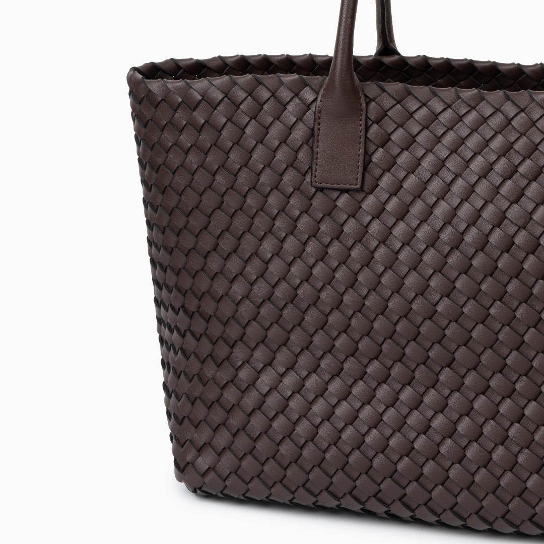 Sienna Woven Tote Bag – FIORENE
