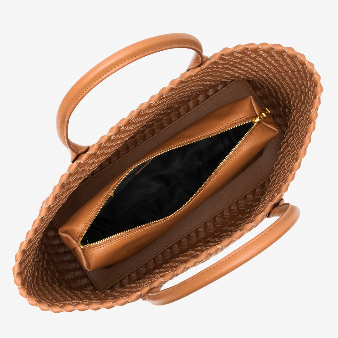 Sienna Woven Tote Bag – FIORENE