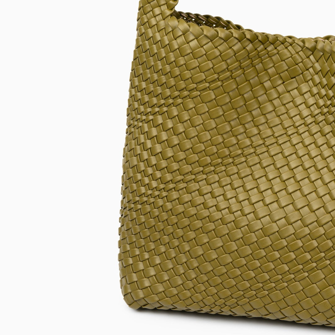 Cognac Curve Shoulder Bag – FIORENE