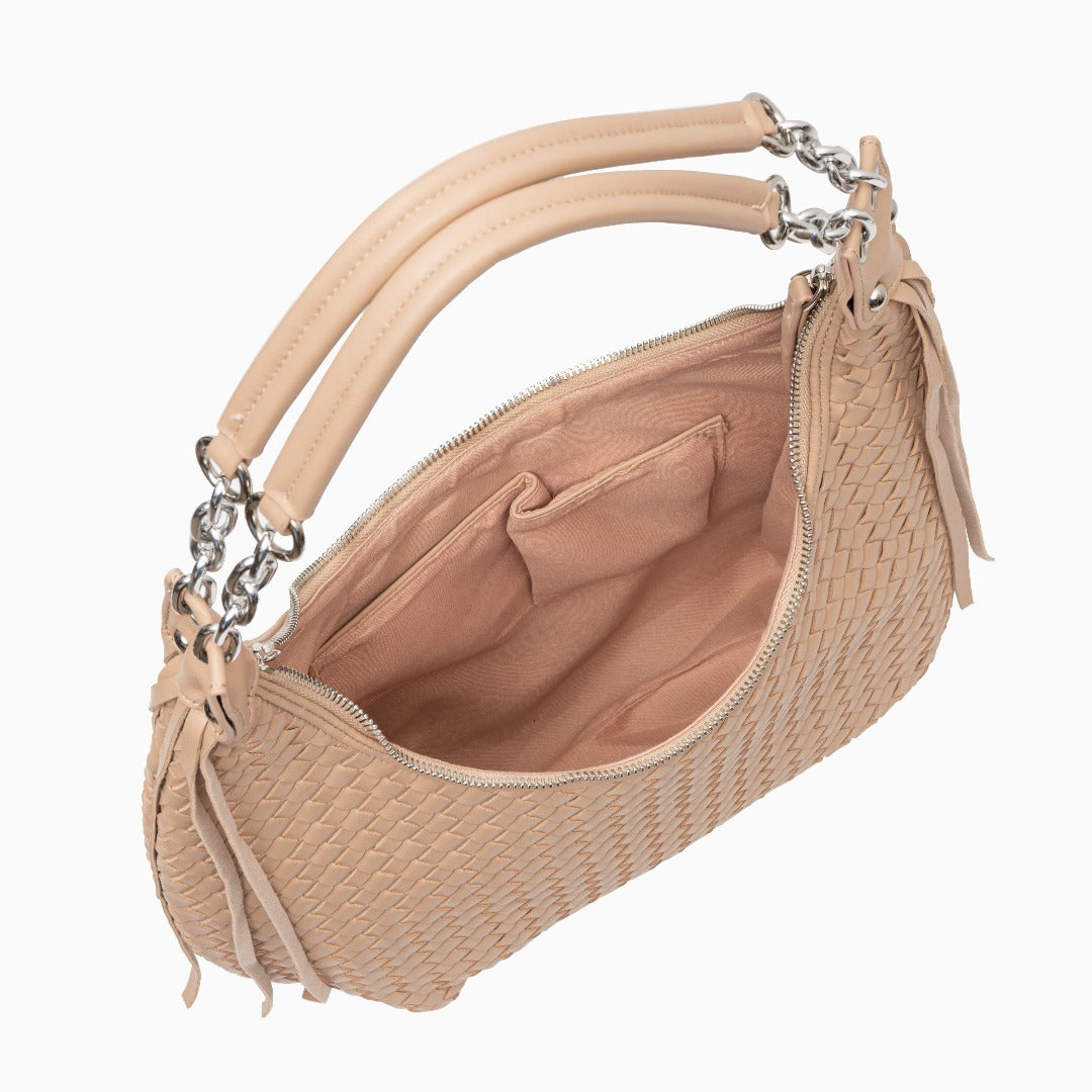 Chestnut Fringe Shoulder Bag – FIORENE