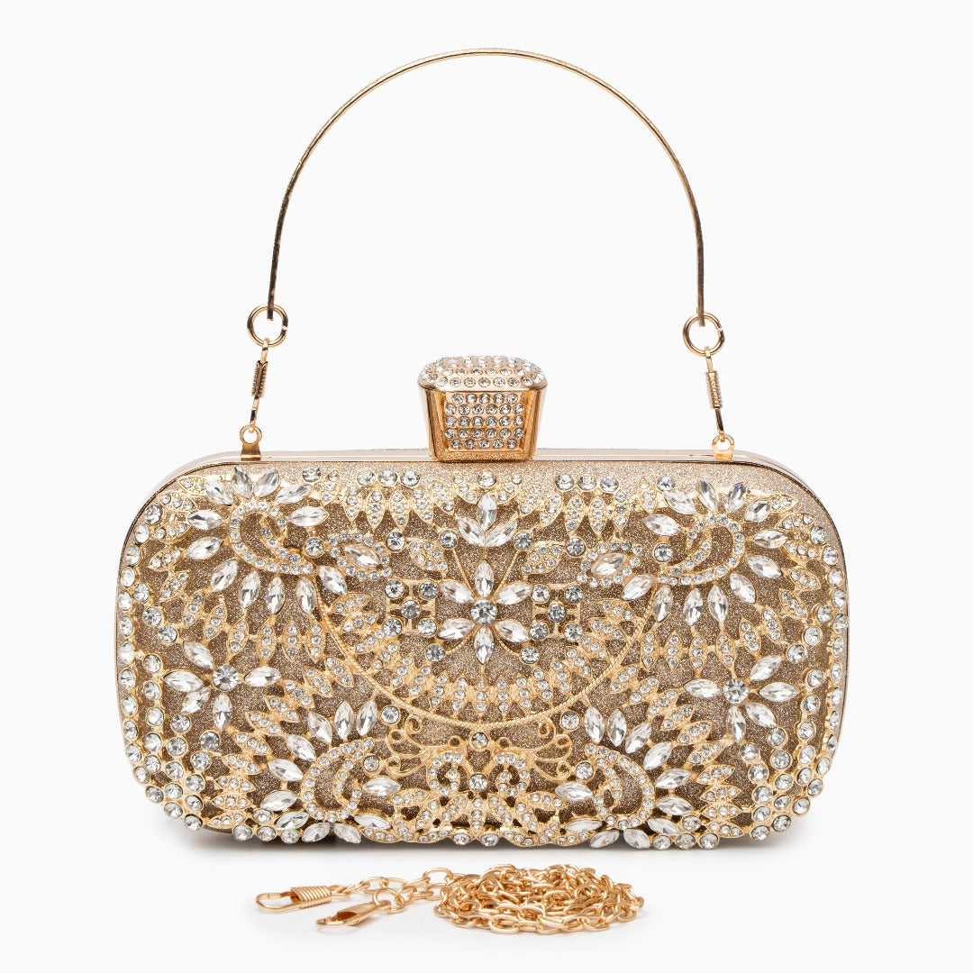 Aurora Royale Crystal Clutch – FIORENE