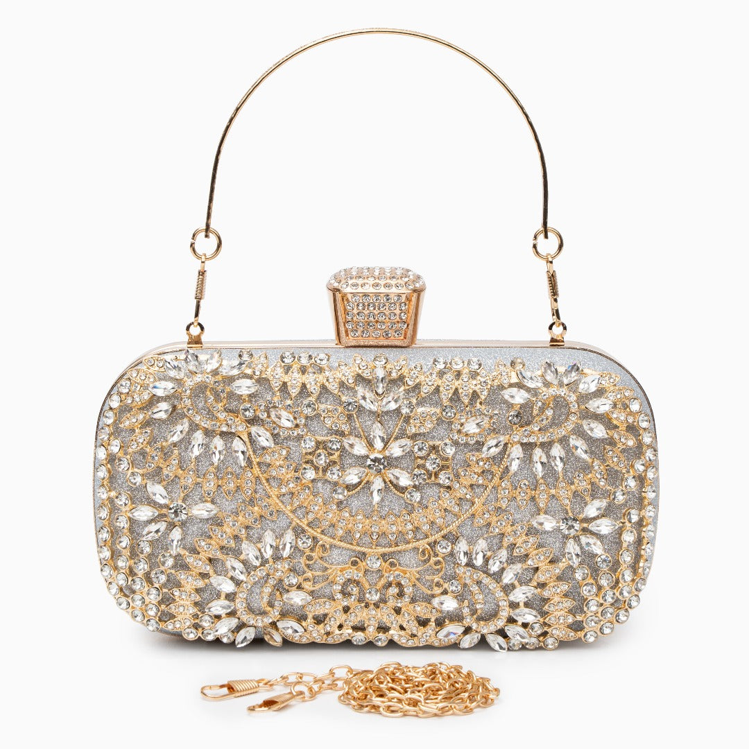 Aurora Royale Crystal Clutch – FIORENE
