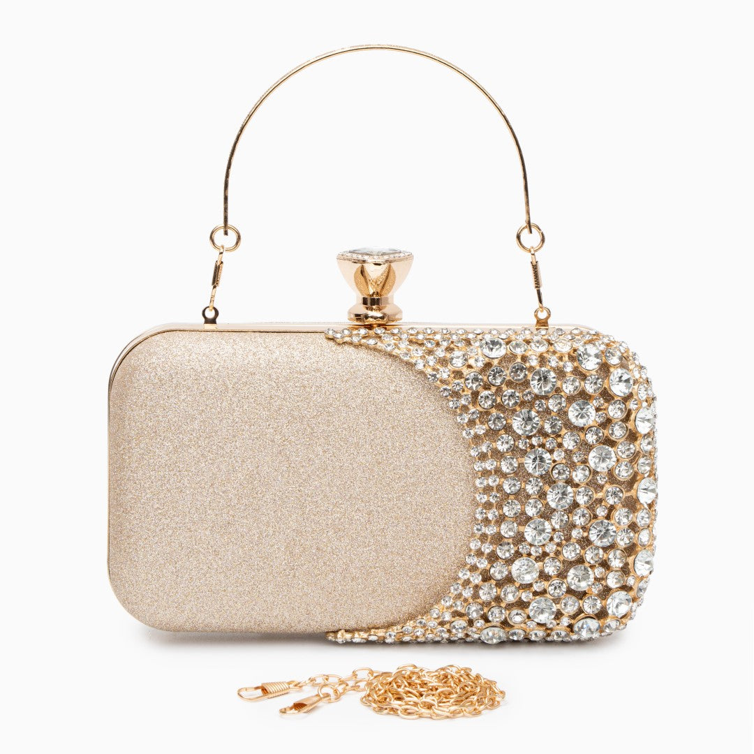 Aurora Crystal Drop Clutch – FIORENE