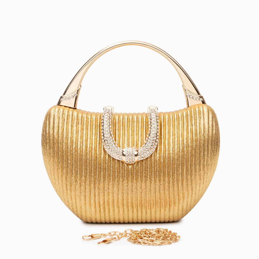 Golden Radiance Luxe Handbag - FIORENE