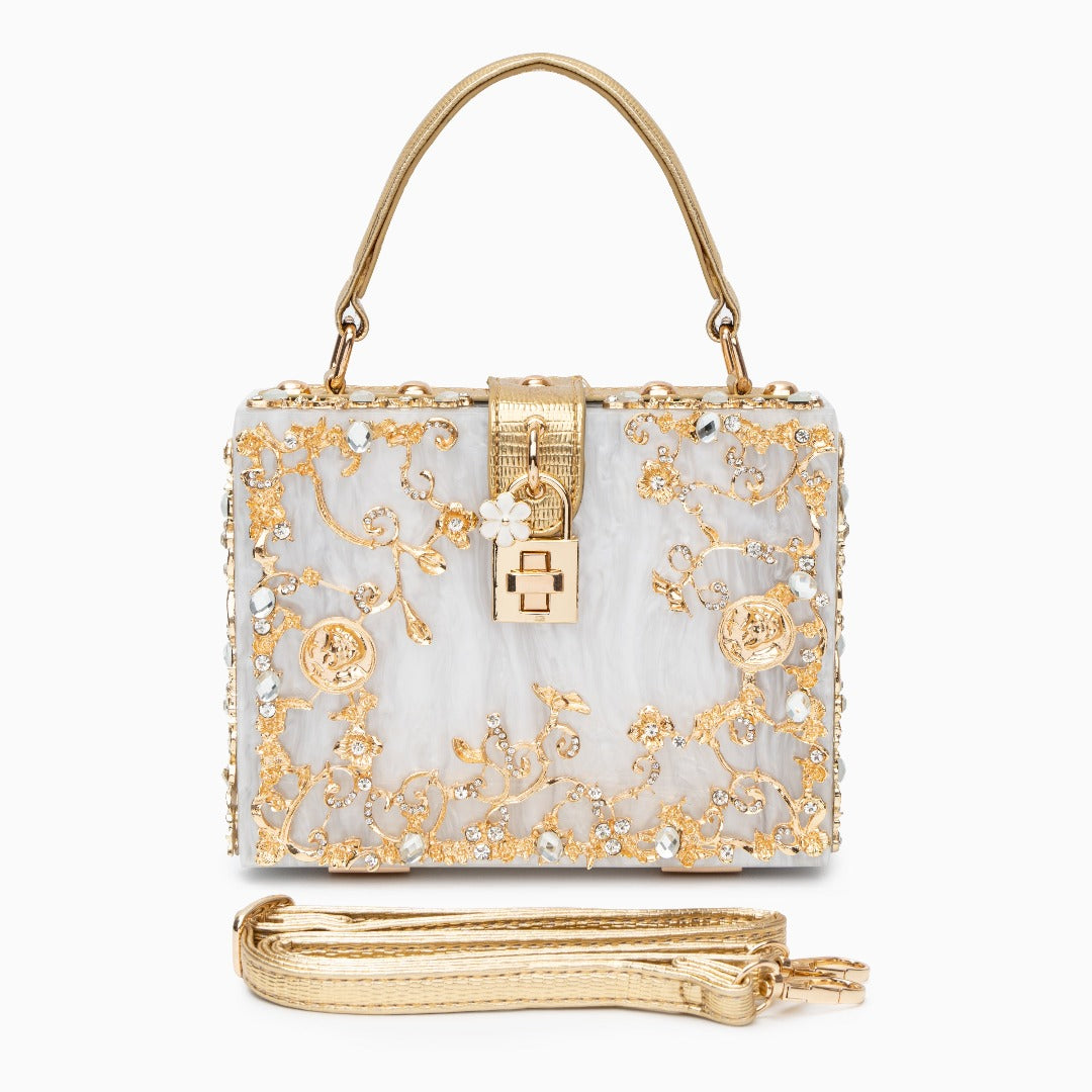 Aurora Baroque Pearl Handbag – FIORENE