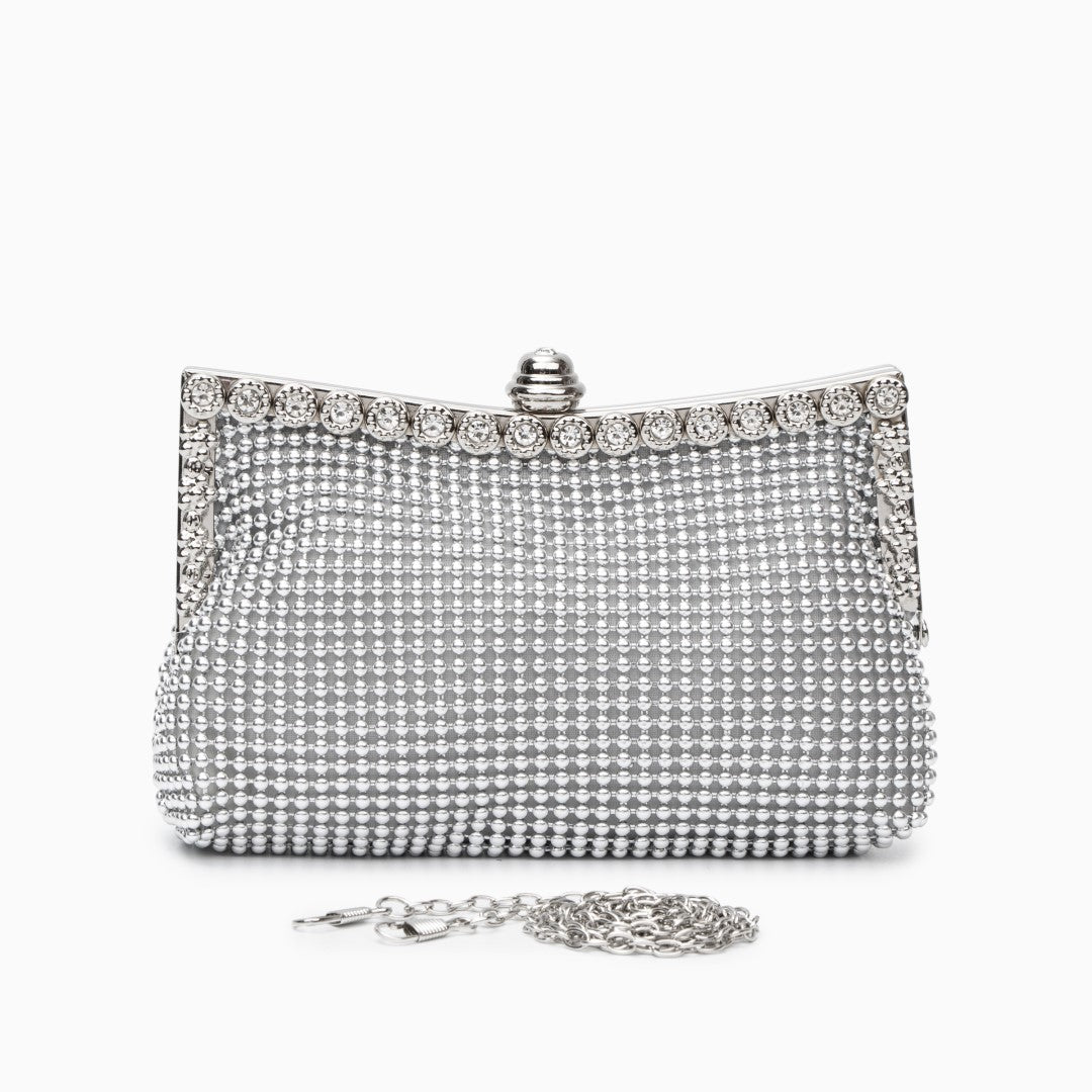 Silver Starlight Clutch – FIORENE
