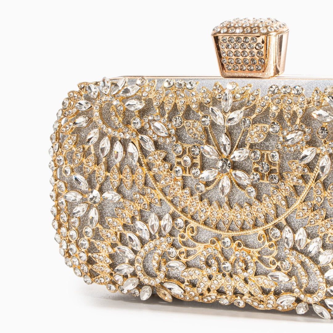 Aurora Royale Crystal Clutch – FIORENE