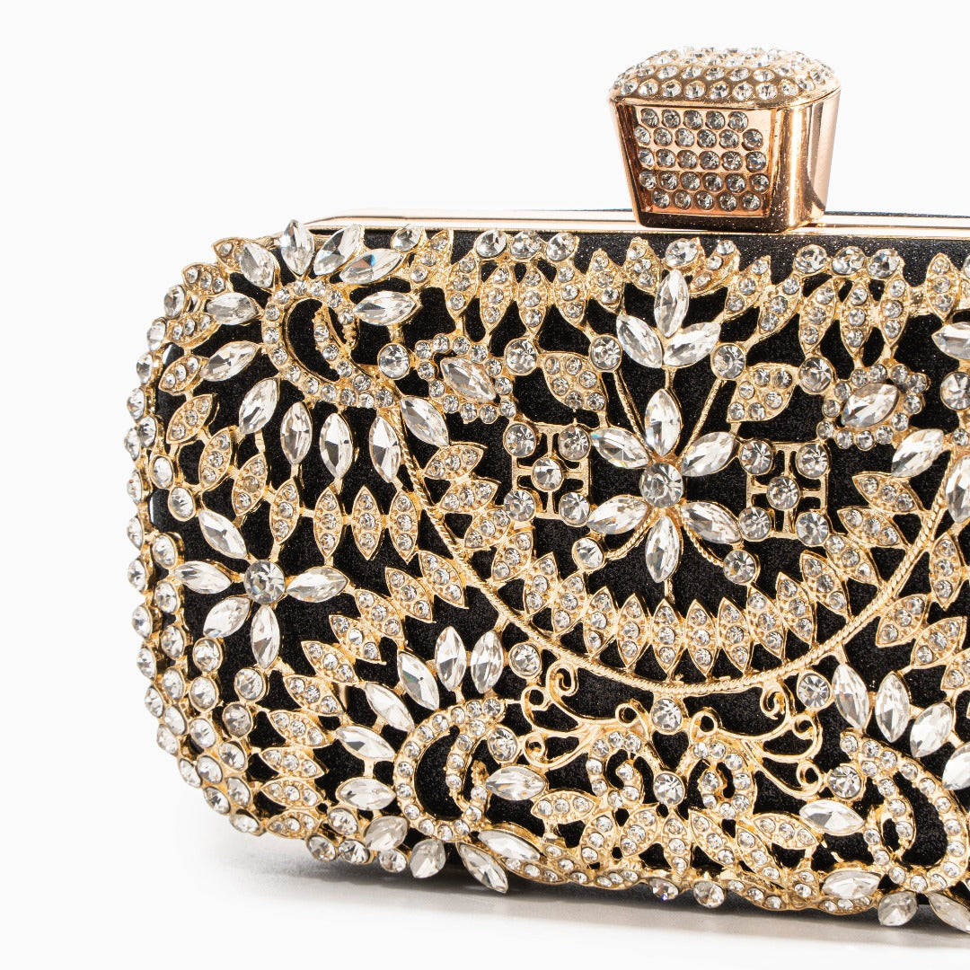 Aurora Royale Crystal Clutch – FIORENE