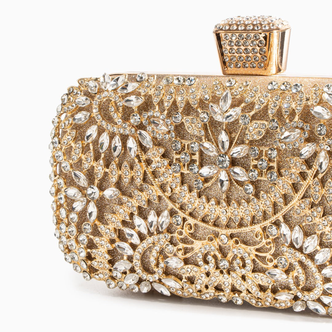 Aurora Royale Crystal Clutch – FIORENE