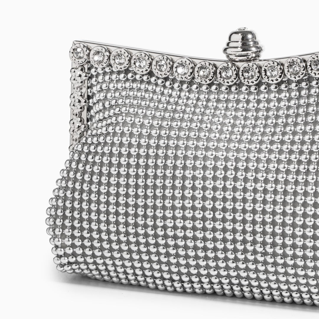 Silver Starlight Clutch – FIORENE
