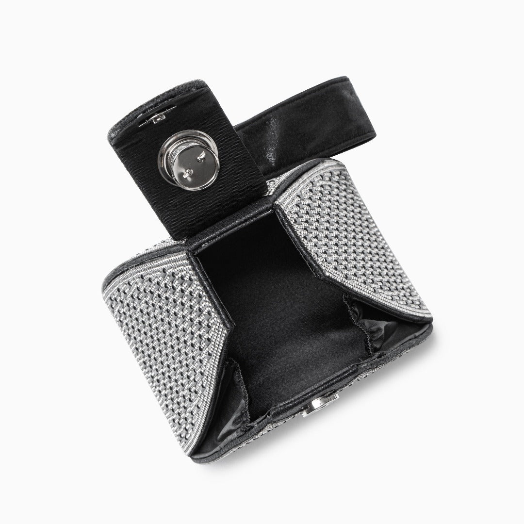 Silver Temple Handbag – FIORENE