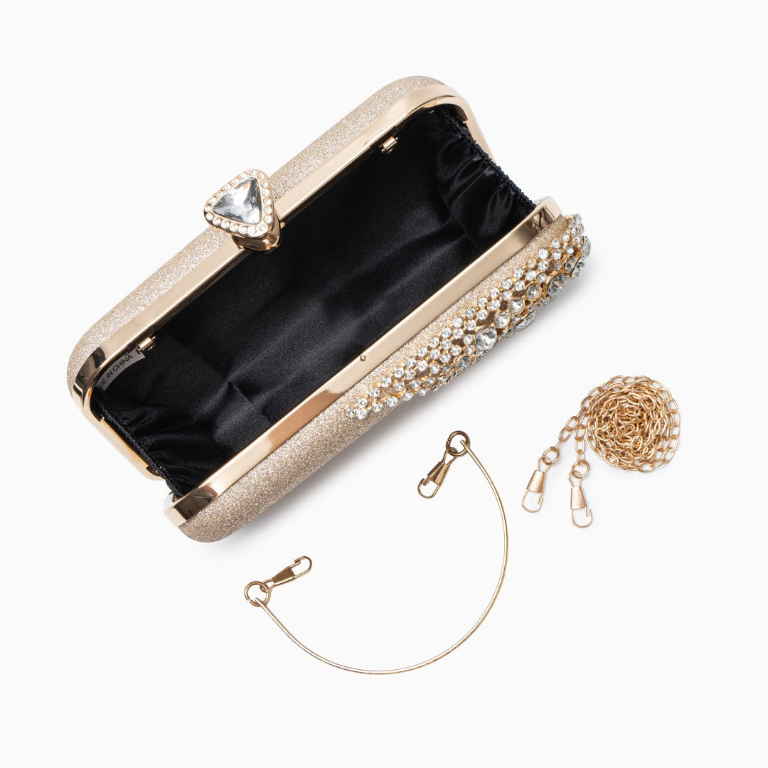 Aurora Crystal Drop Clutch – FIORENE