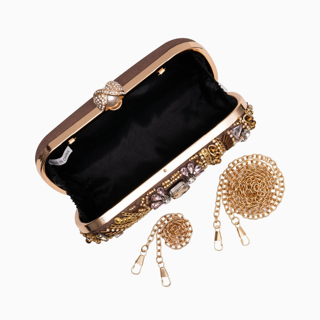 Baroque Blossom Pearl Clutch – FIORENE