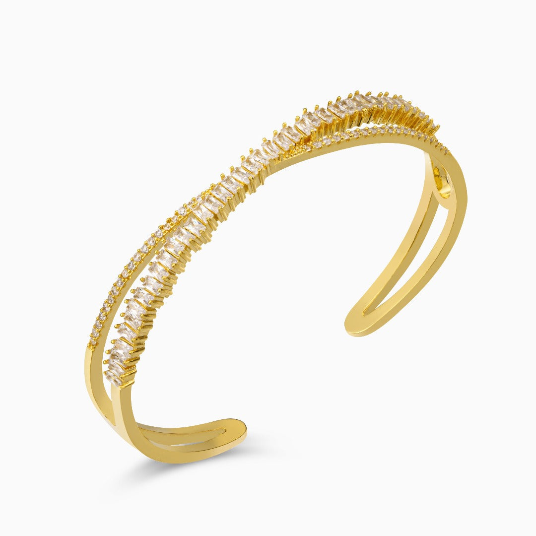 Celeste Baguette Cuff & Ring Set – FIORENE