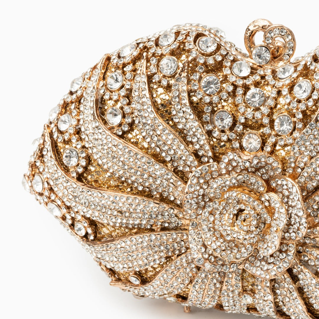 Golden Bloom Radiance Clutch – FIORENE