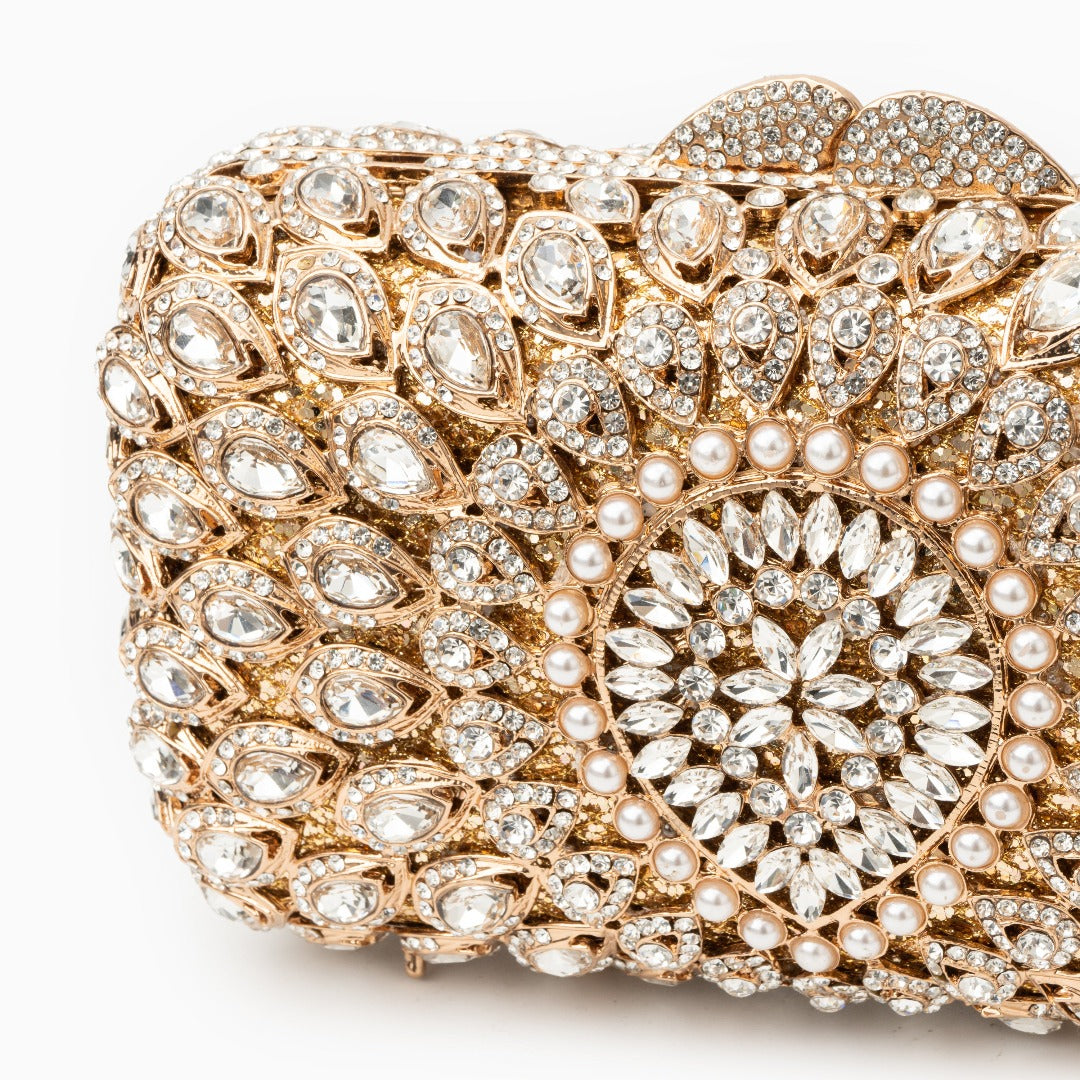Crownlight Petal Aura Clutch – FIORENE