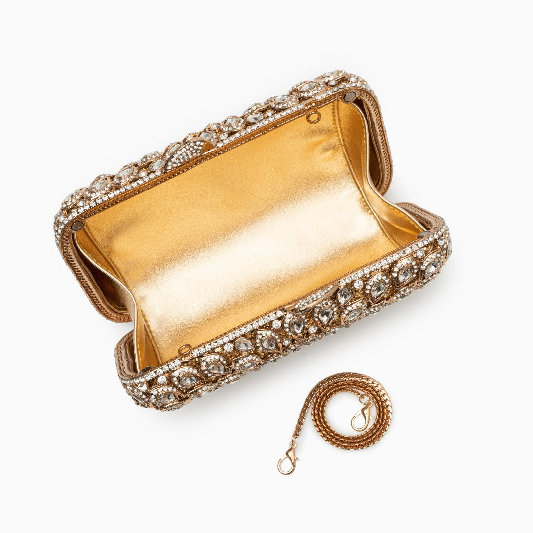 Crownlight Petal Aura Clutch – FIORENE