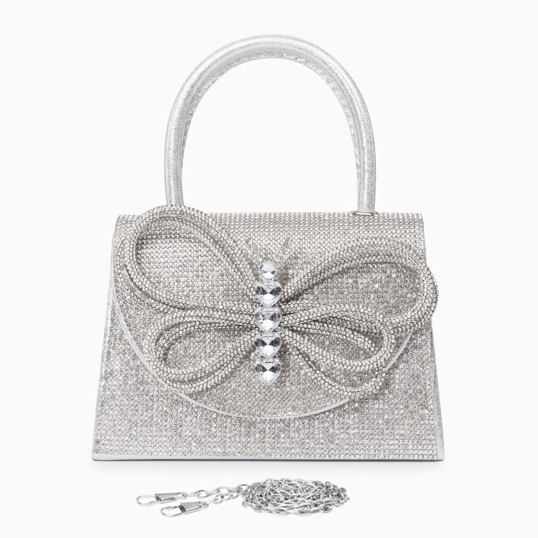 Crystal Bow Handbag – FIORENE