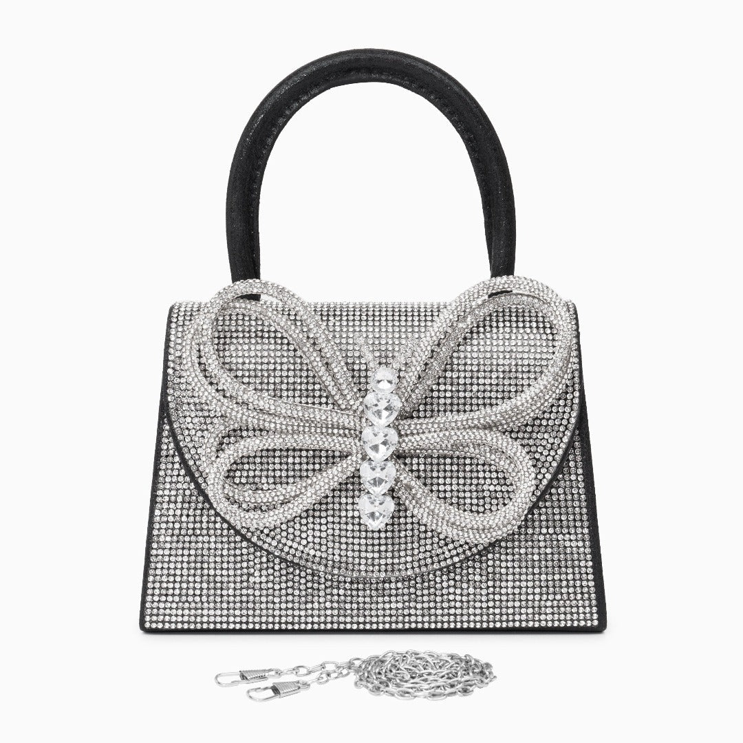 Crystal Bow Handbag – FIORENE