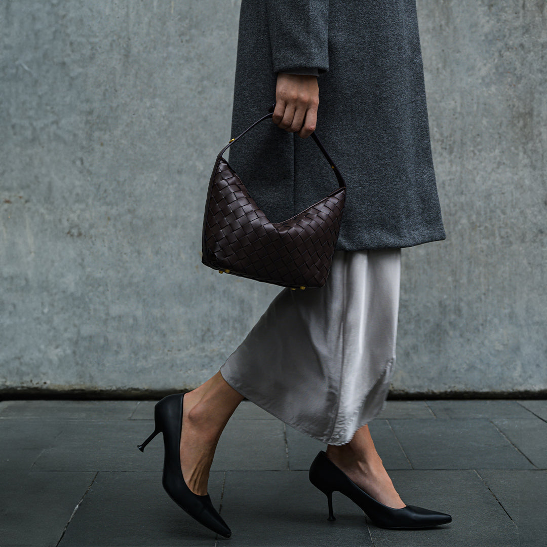 Espresso Arc Handbag – FIORENE