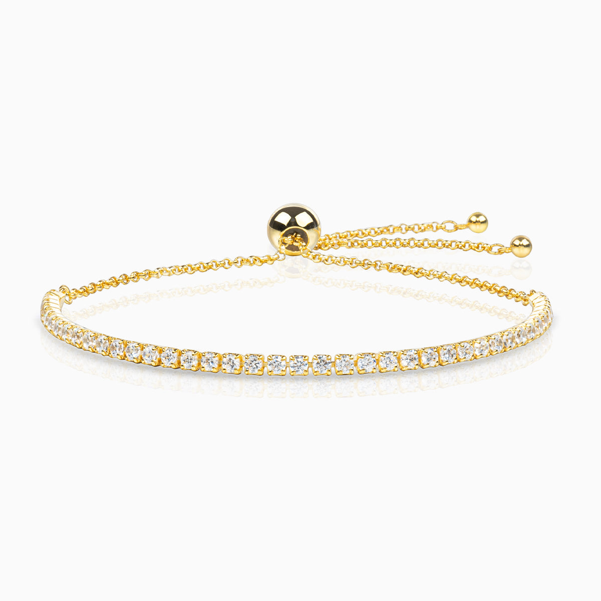 Clarisse Adjustable Tennis Bracelet – FIORENE