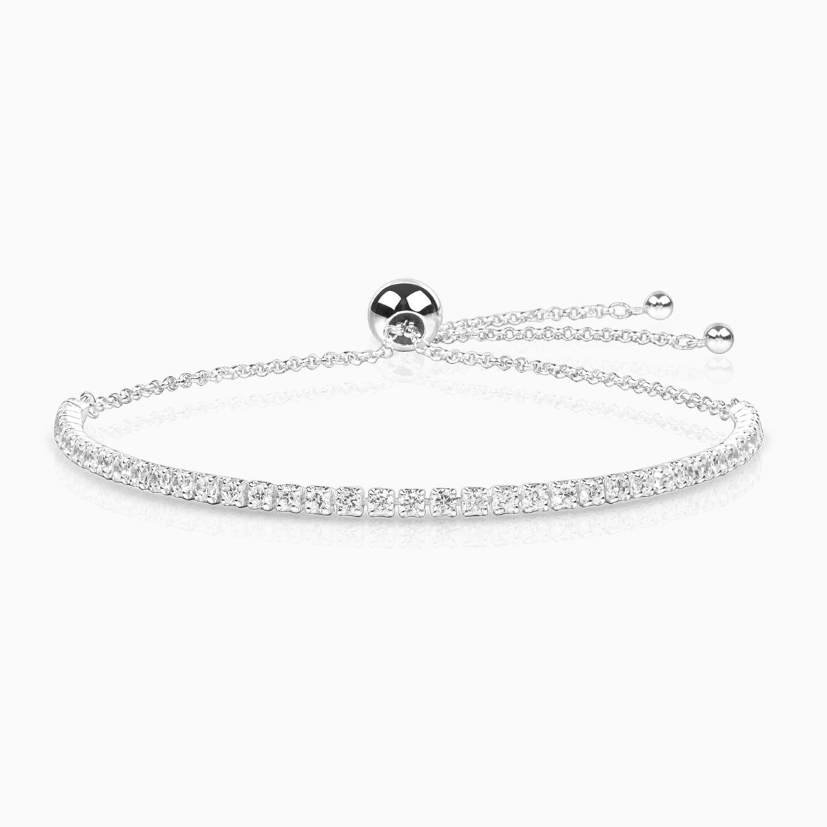 Clarisse Adjustable Tennis Bracelet – FIORENE