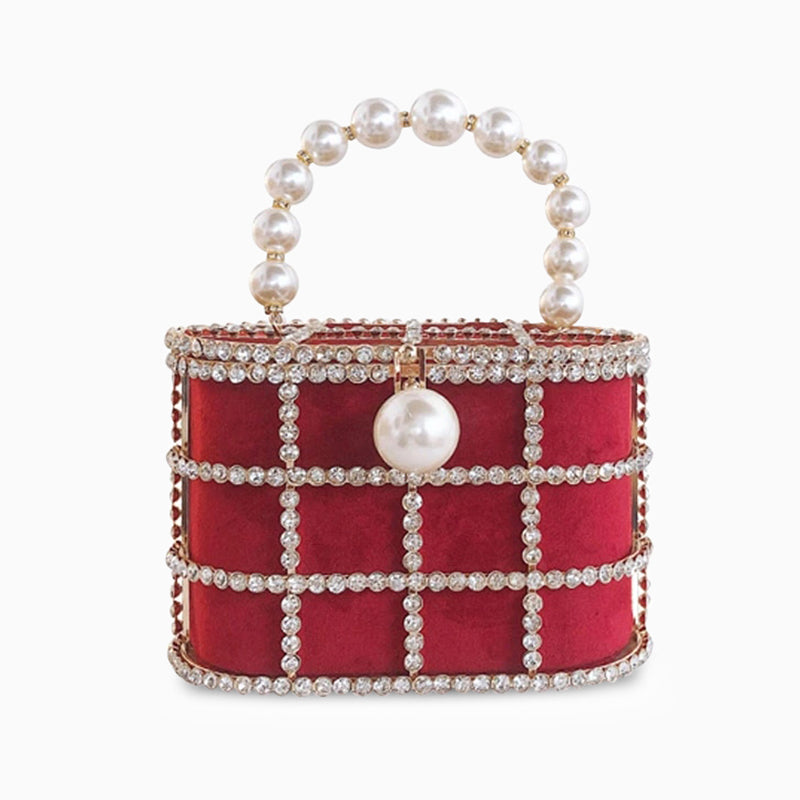 Vienna Pearl Cage Handbag – FIORENE