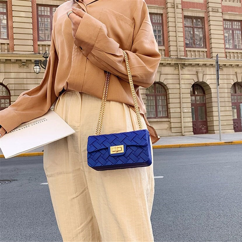 Royal Weave Crossbody Bag – FIORENE