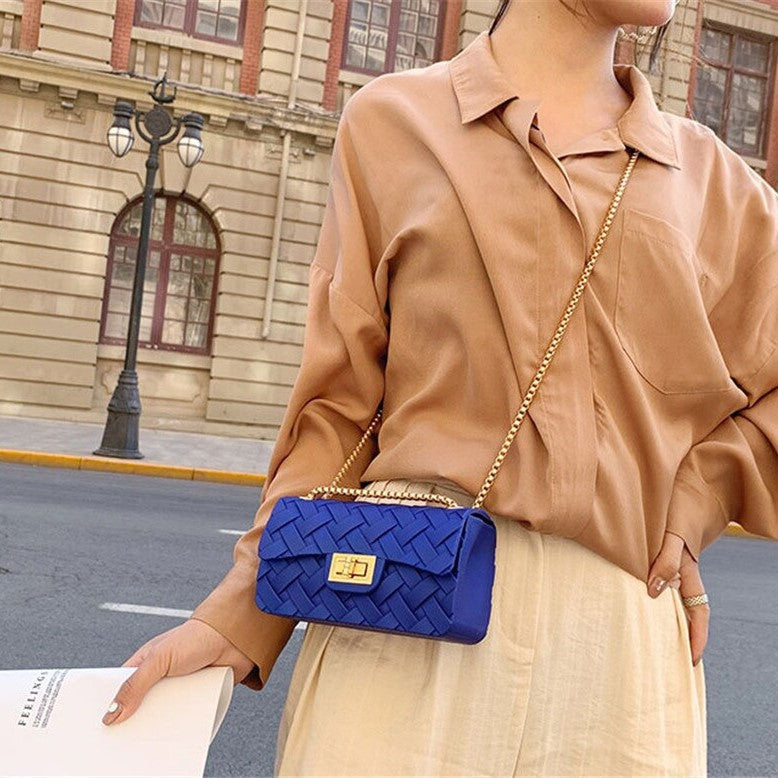 Royal Weave Crossbody Bag – FIORENE