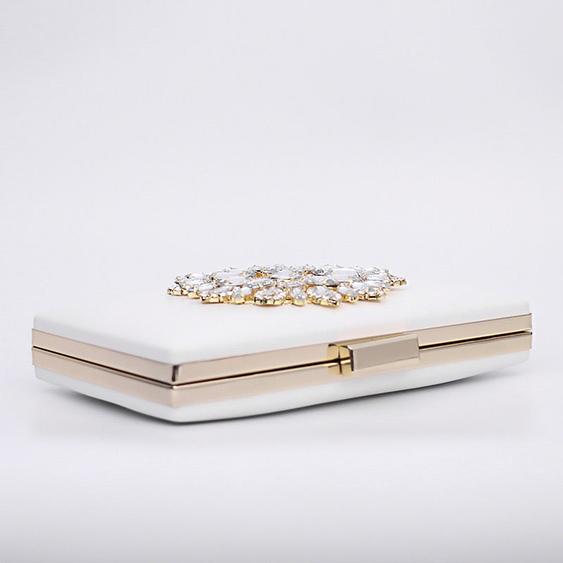 Clara Radiance Crystal Clutch – FIORENE