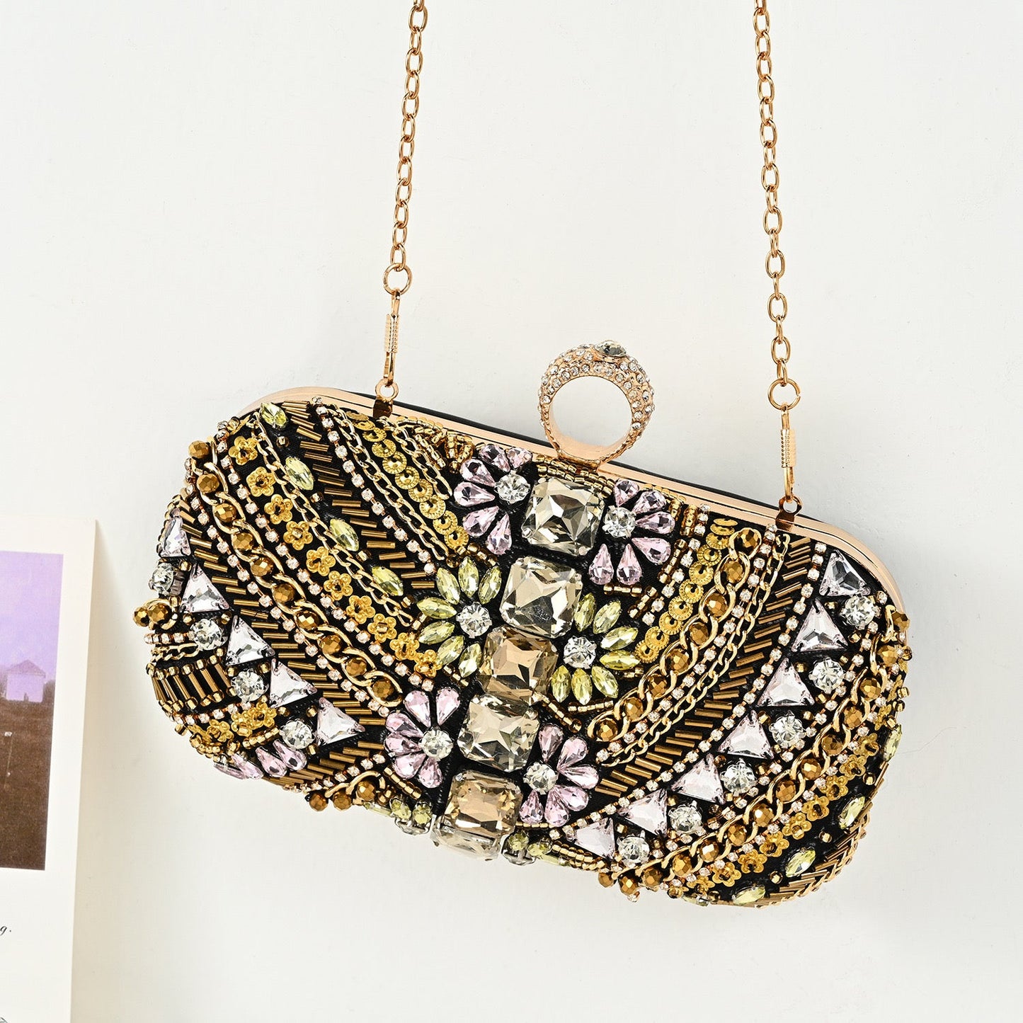 Baroque Blossom Pearl Clutch – FIORENE