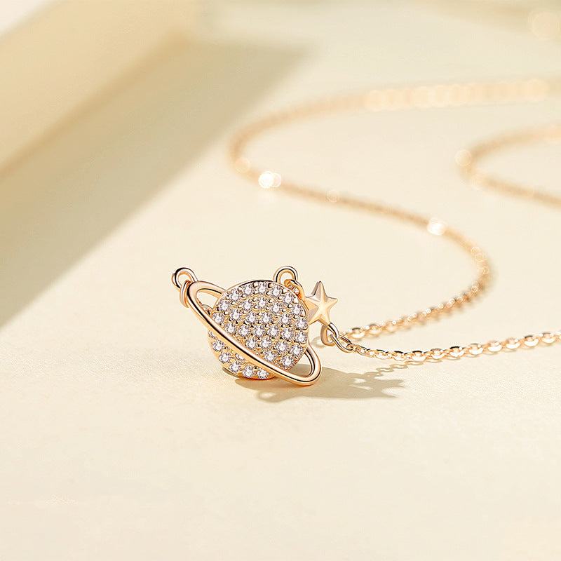 Stellara Cosmic Charm Necklace – FIORENE