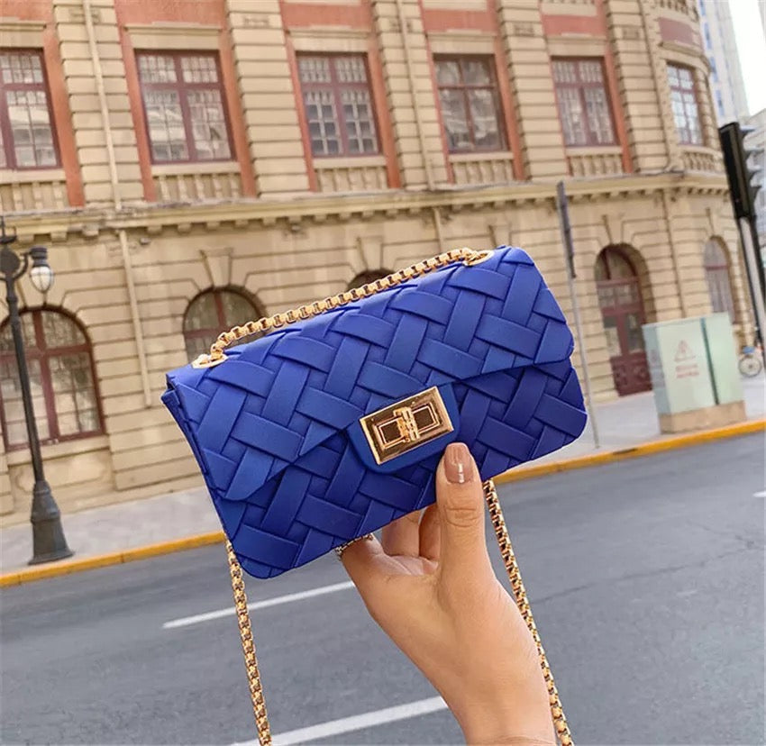 Royal Weave Crossbody Bag – FIORENE