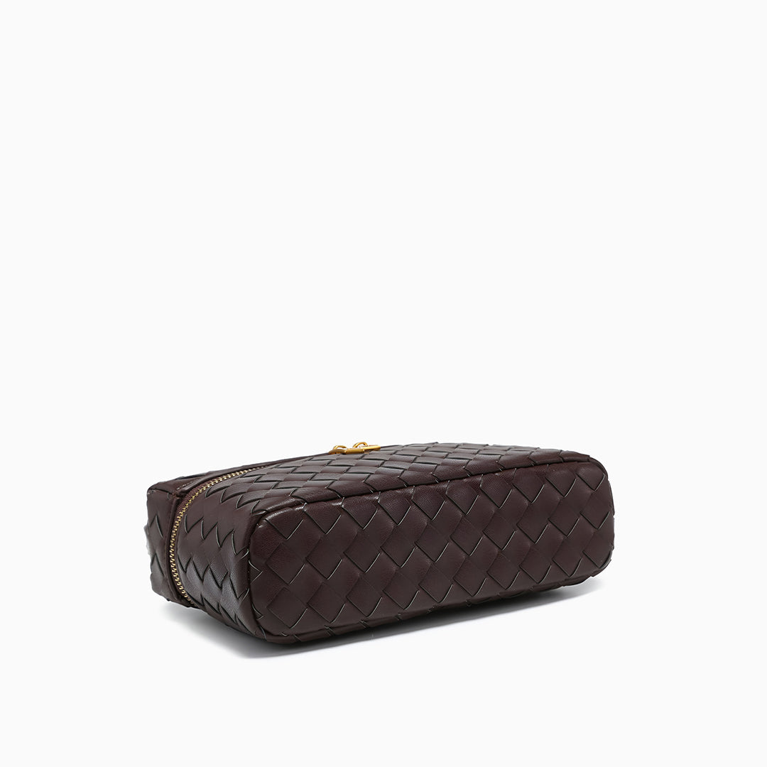 Woven Boxy Crossbody Bag - FIORENE