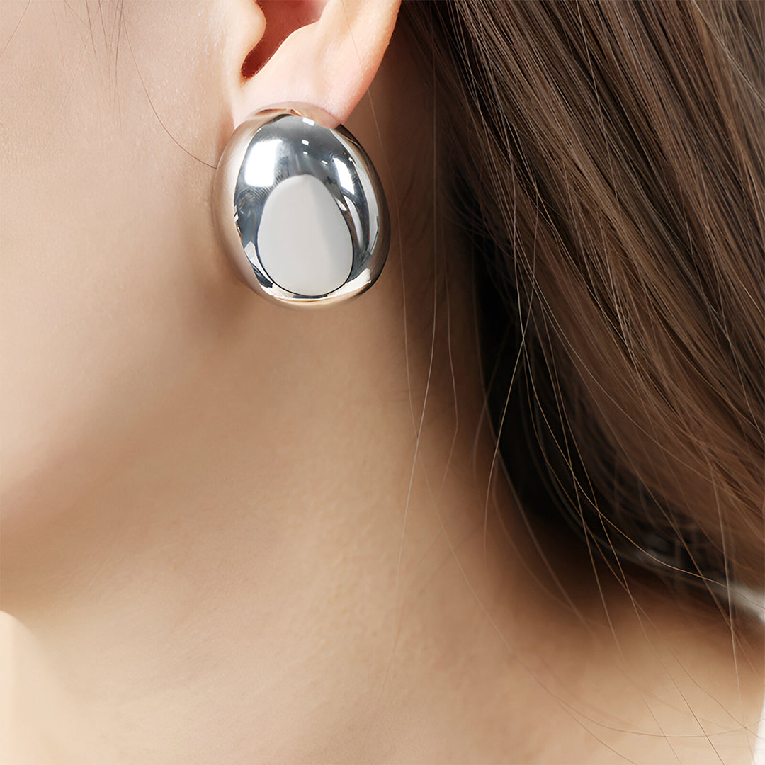 Golden Dome Earrings – FIORENE