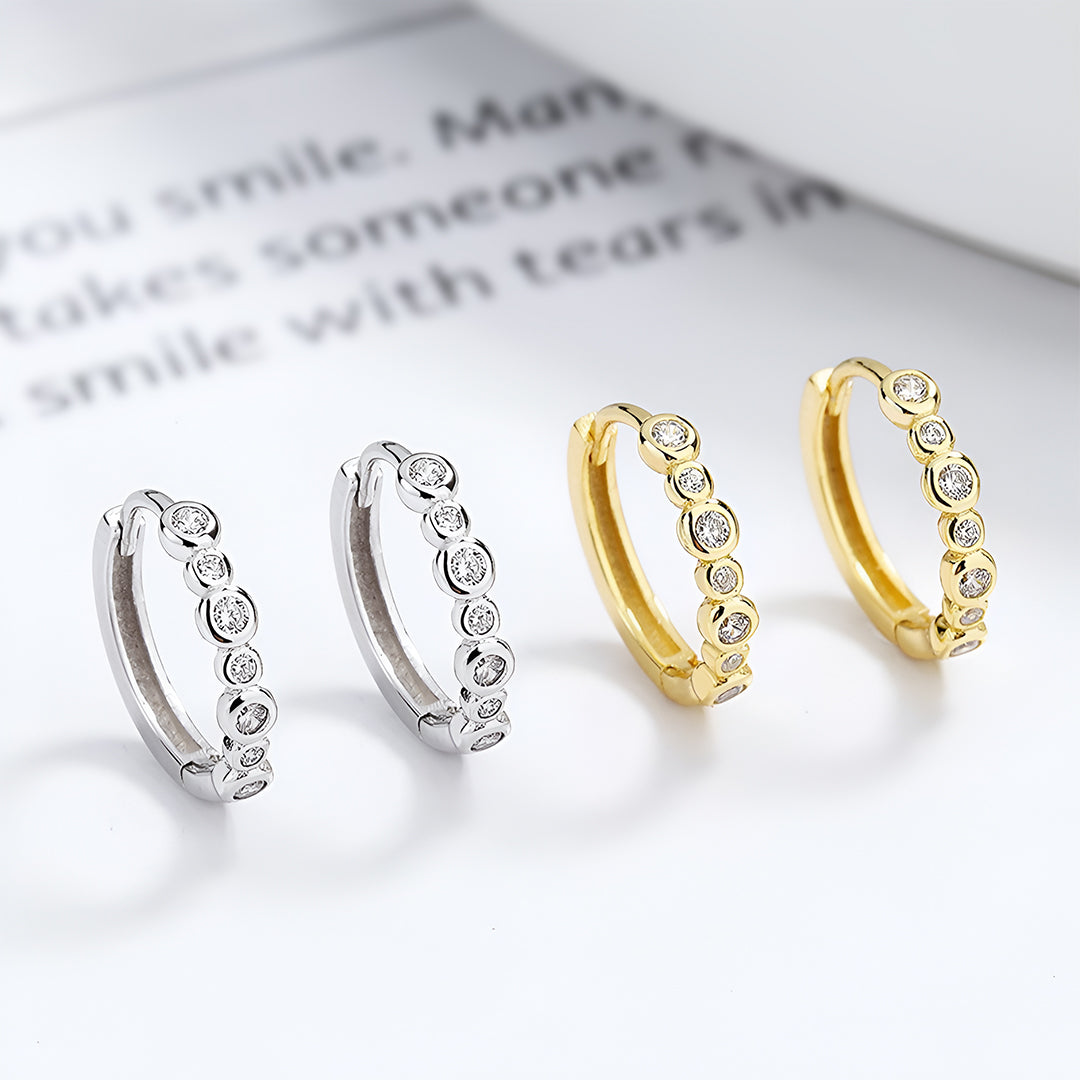 Diamond Dots Earrings – FIORENE