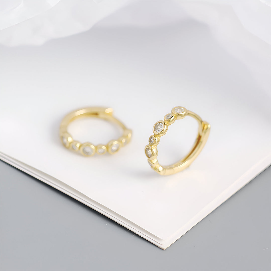 Diamond Dots Earrings – FIORENE