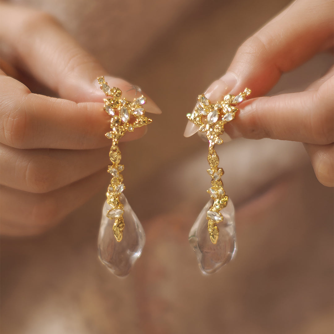 Starlight Pearl Drops Earrings – FIORENE