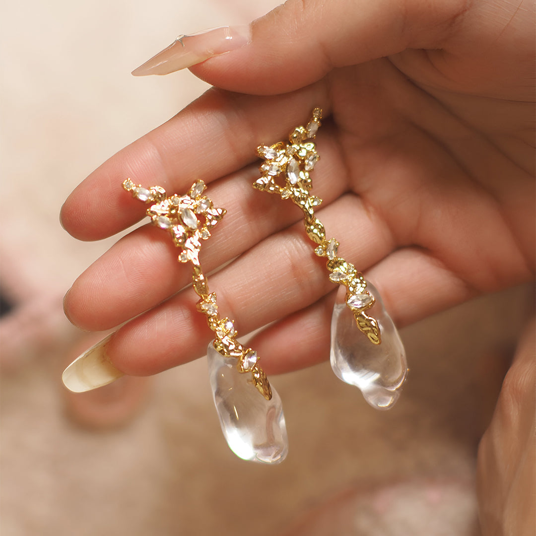 Starlight Pearl Drops Earrings – FIORENE