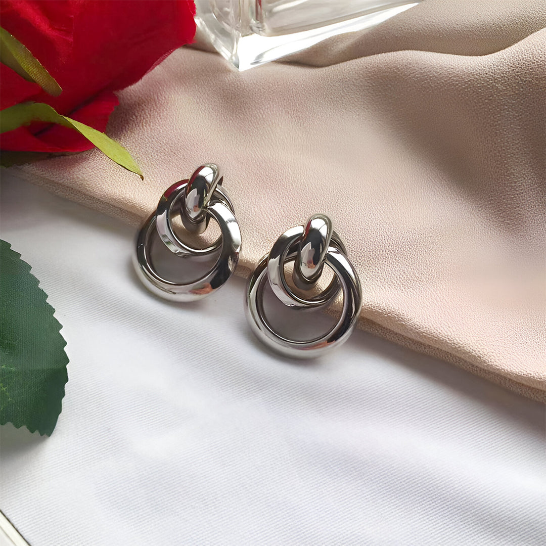 Golden Unity Earrings – FIORENE