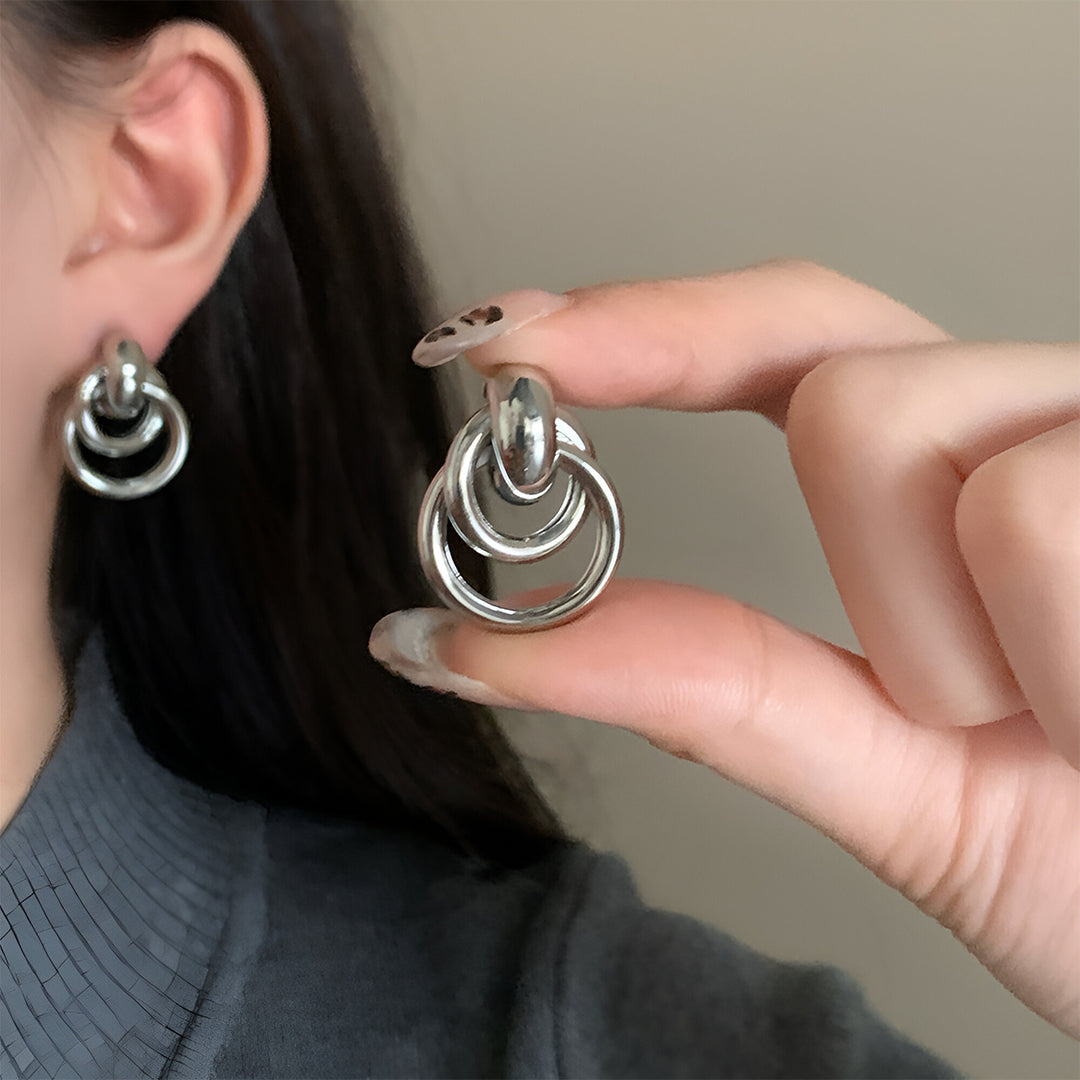 Golden Unity Earrings – FIORENE