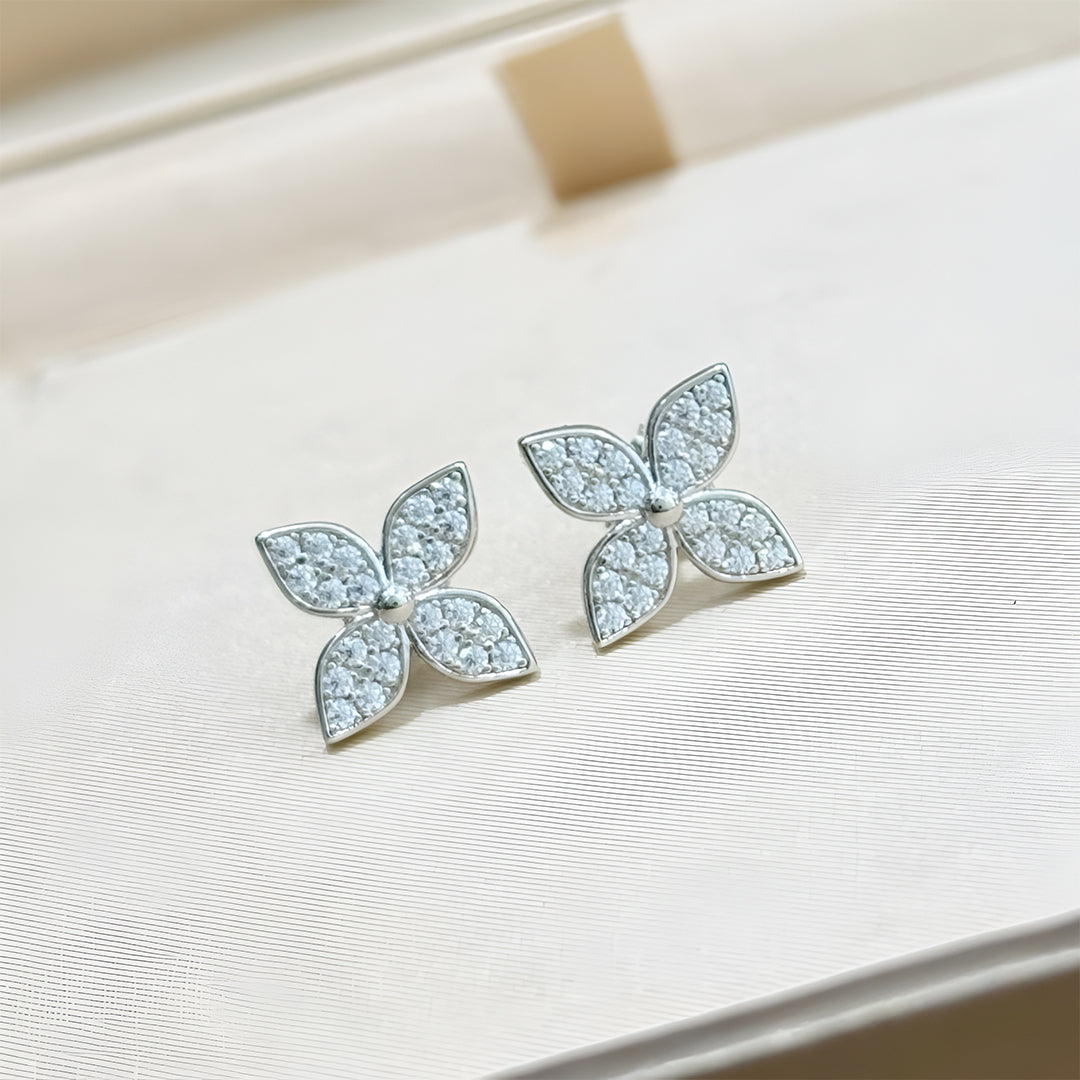 Blossom Crystal Earrings – FIORENE