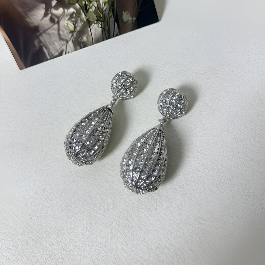 Gilded Raindrop Earrings – FIORENE