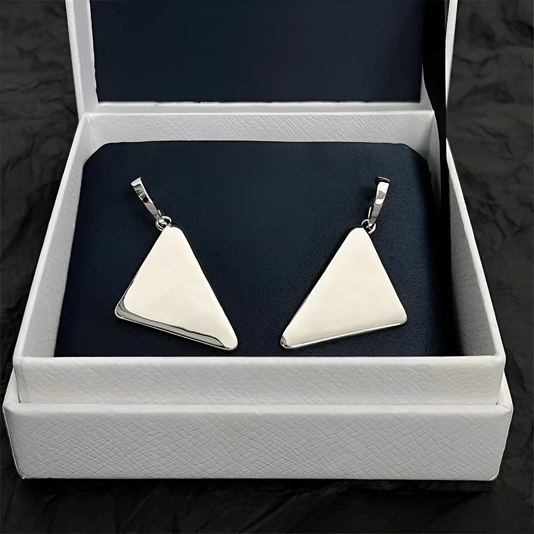 Zahara Triangle Earrings – FIORENE