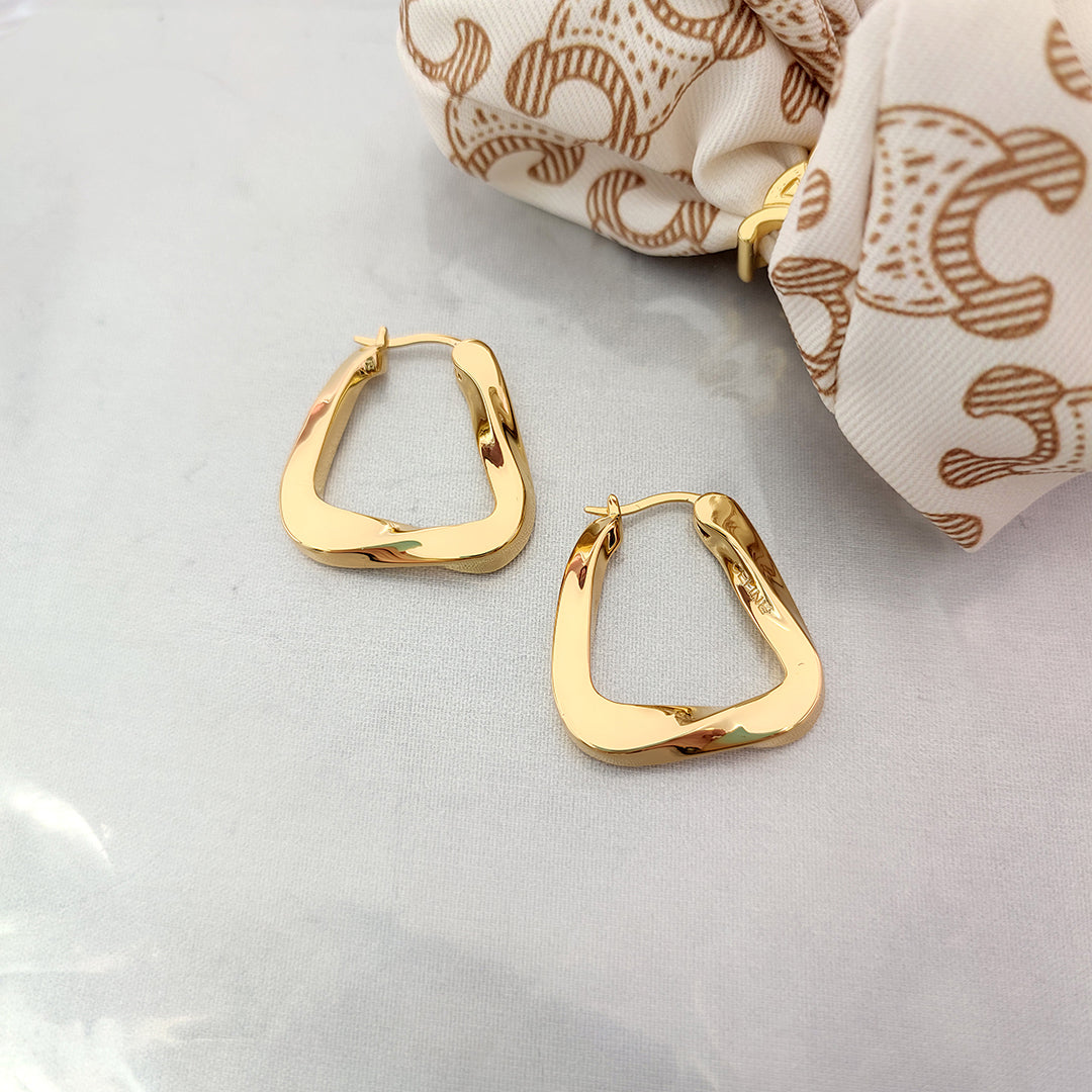 Silver Flow Earrings – FIORENE
