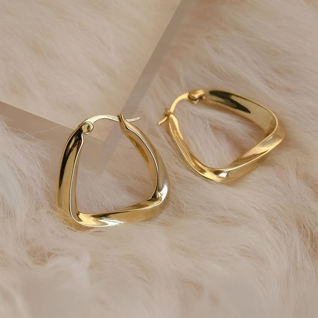 Silver Flow Earrings – FIORENE