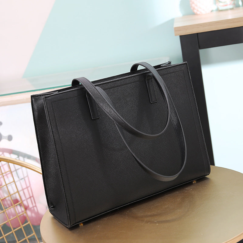 Noir Silhouette Work Tote Bag – FIORENE