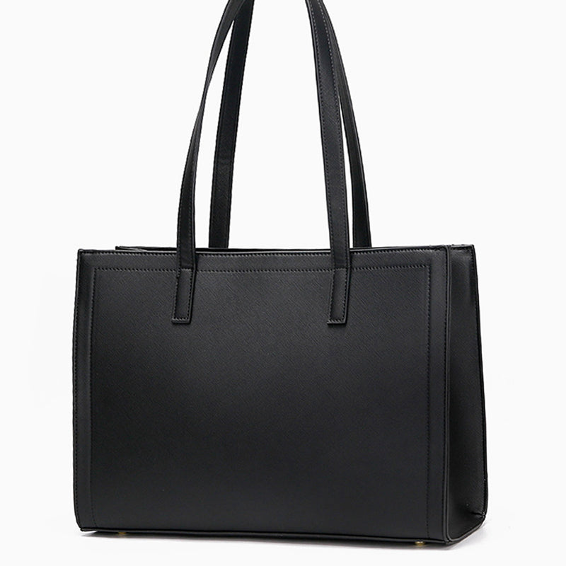 Noir Silhouette Work Tote Bag – FIORENE