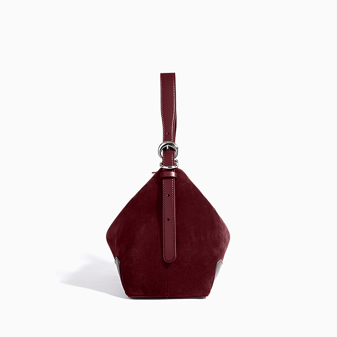 Velvet Charm Shoulder Bag - FIORENE